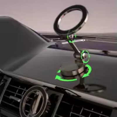 SUPPORT MAGNETIQUE TELEPHONE VOITURE MULTIPLE ROTATION