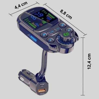 Allume Cigare Bluetooth | CarConnect - Venirautomobile.com