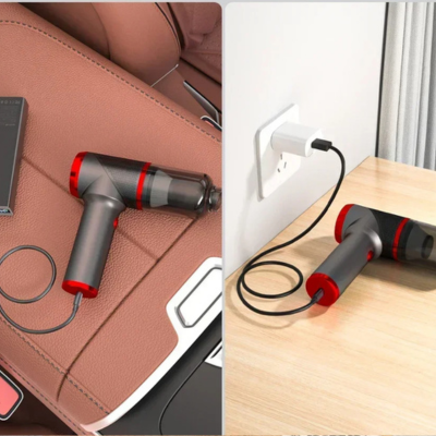 aspirateur pour voiture puissant chargement facile type-c