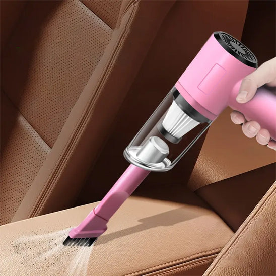 aspirateur voiture sans fil nettoie coudoire voiture