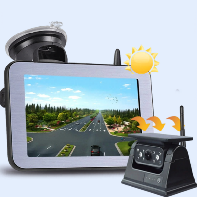 camera de recul sans fil energie solaire