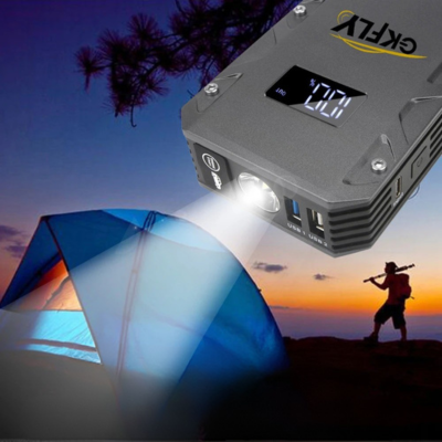 chargeur batterie booster avec lampe led utilisation nuit