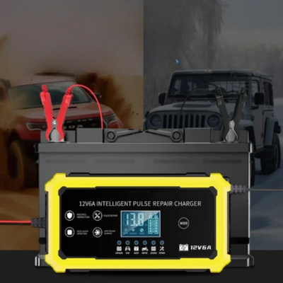 chargeur de batteries de voiture efficace qui va pour tout vehicule