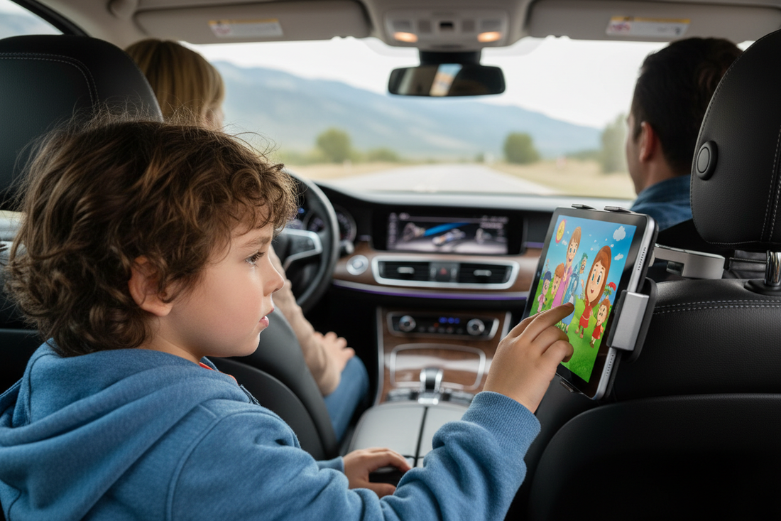 Support tablette voiture : la solution idéale pour les longs trajets en famille