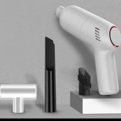 Aspirateur Voiture Puissant blanc accessoires