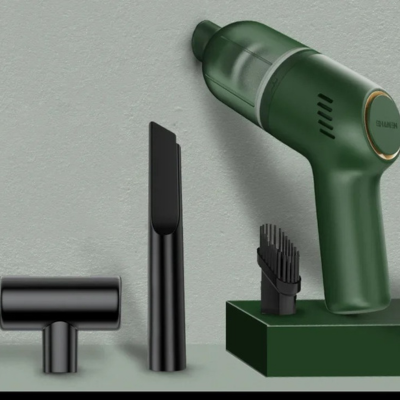 Aspirateur Voiture Puissant vert accessoires