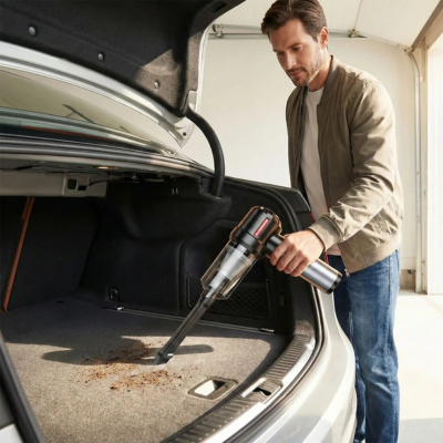 Aspirateur de Voiture Sans Fil aspire coffre voiture par bonhomme