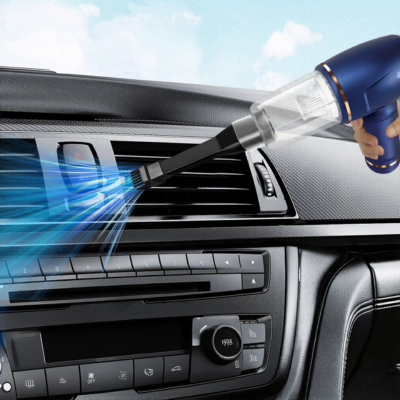 Aspirateur pour nettoyage voiture bouches aerations