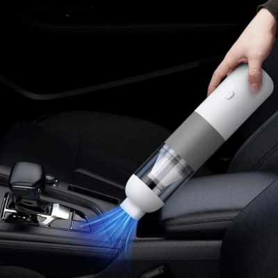 Aspirateur voiture puissant – nettoyage précis et efficace de la console centrale et des recoins