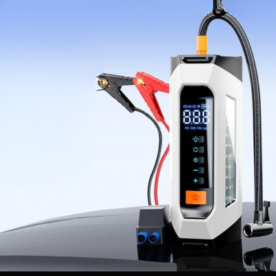 Booster batterie diesel blanc