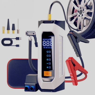 Booster batterie diesel gonfleur chargeur telephone
