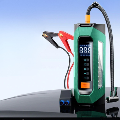 Booster batterie diesel vert