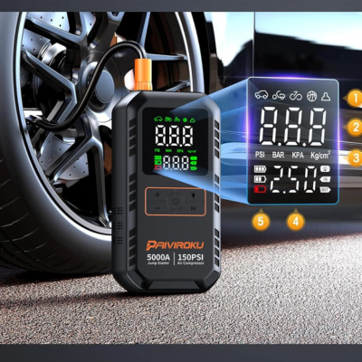 Booster batterie | Démarrage 1200A 4-en-1