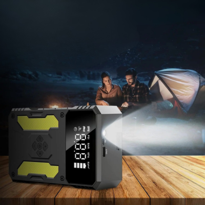 Booster batterie fait lampe dans nuit