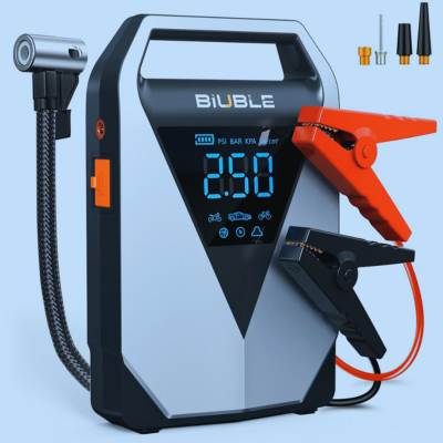 Booster de Batterie avec ecran affichage et accessoires