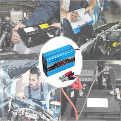 Chargeur-Batterie-de-Voiture-bleu