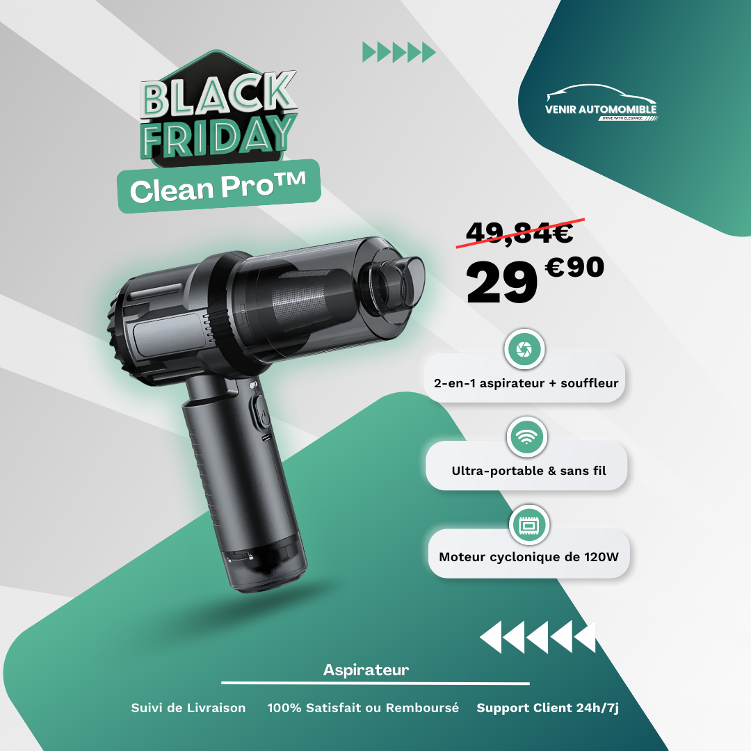 CleanPro™ - Aspirateur sans fil
