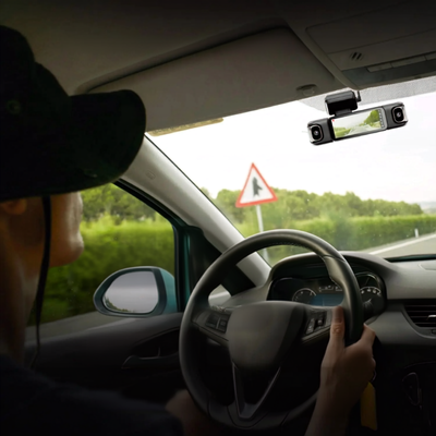 Dashcam voiture 360 Sentinelle 3K - utilisation mains libres au volant