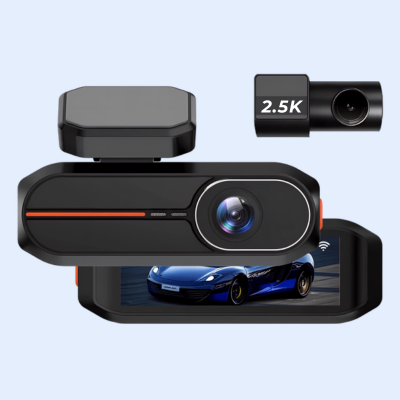 Dashcam pour voiture | 4K Vision Nocturne GPS