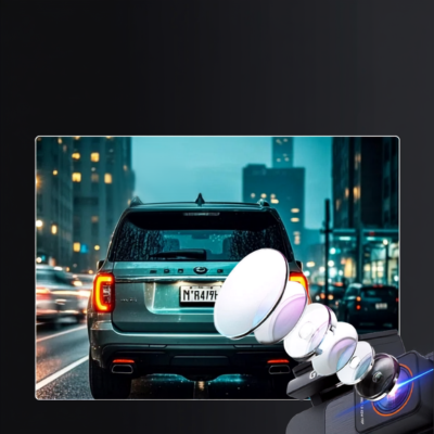 Dashcam pour voiture | 4K GPS Vision Nocturne