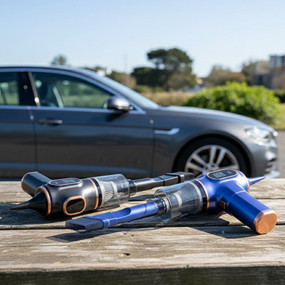 Mini Aspirateur Voiture Sans Fil – Nettoyez Chaque Recoin en Quelques Secondes