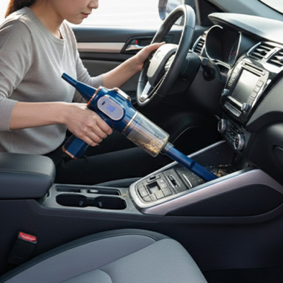 Mini Aspirateur Voiture Sans Fil – Nettoyez Chaque Recoin en Quelques Secondes