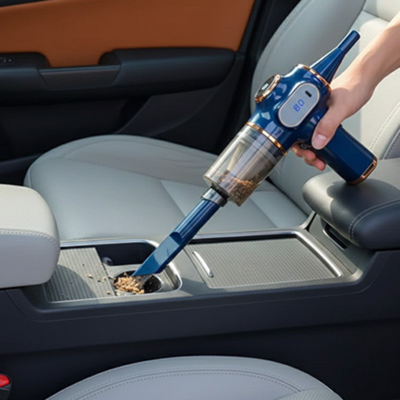 Mini Aspirateur Voiture Sans Fil – Nettoyez Chaque Recoin en Quelques Secondes