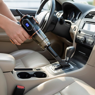 Mini Aspirateur Voiture Sans Fil – Nettoyez Chaque Recoin en Quelques Secondes