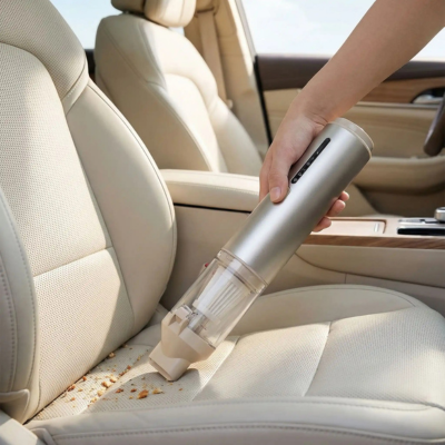 Mini Aspirateur Voiture nettoie siège super bien
