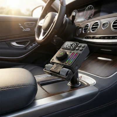 Repeteur bluetooth voiture brancher allume cigare voiture