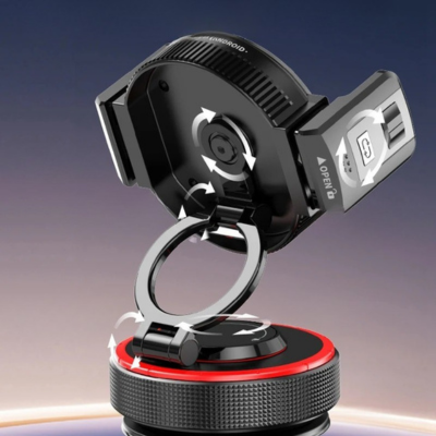 Support Telephone Magnetique Voiture rotation totale