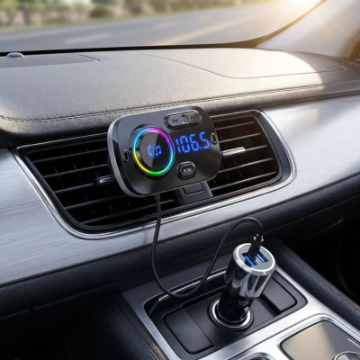 Transmetteur Bluetooth FM dans voiture