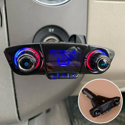 Transmetteur FM Bluetooth ultra pratique