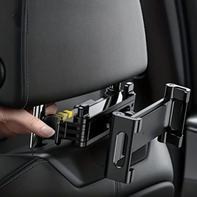 accrocher tablette voiture pose facile