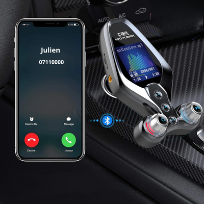 adaptateur Bluetooth voiture connextion telephone facile