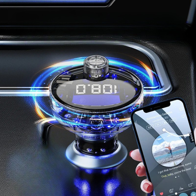 adaptateur bluetooth voiture connection telephone rapide son net poste voiture