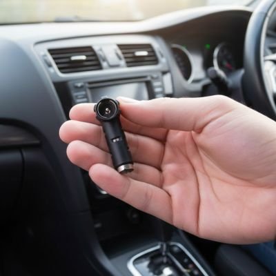 Adaptateur-pour-antenne-autoradio-noir