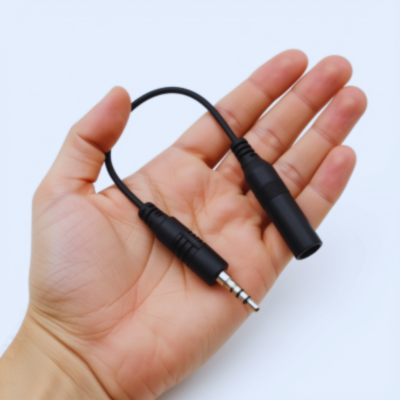 adaptateur pour antenne autoradio presenter sur main