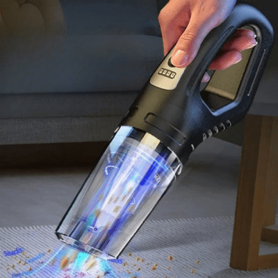 aspirateur a main léger noir ennemi des miettes