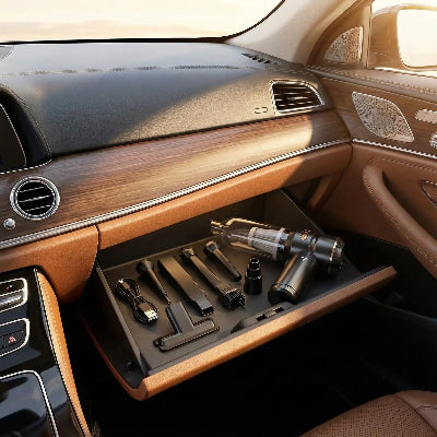 aspirateur de voiture range boite a gant