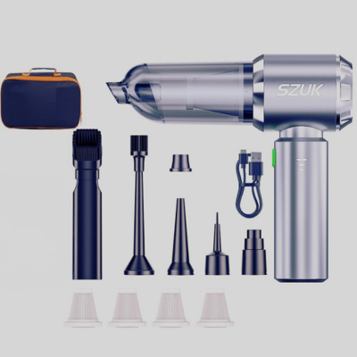 accessoire et filtres et boite de l aspirateur de voiture sans fil 