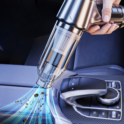 aspirateur de voiture sans fil fort et efficace pour une aspiration forte pour la console centrale de la voiture