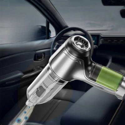 aspiration forte du siege cote conducteur avec cet aspirateur de voiture  sans fil