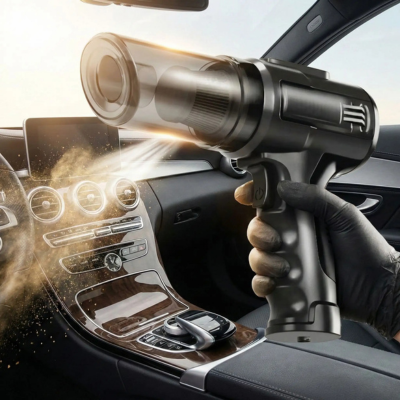 aspirateur portable voiture souffle poussire aussi