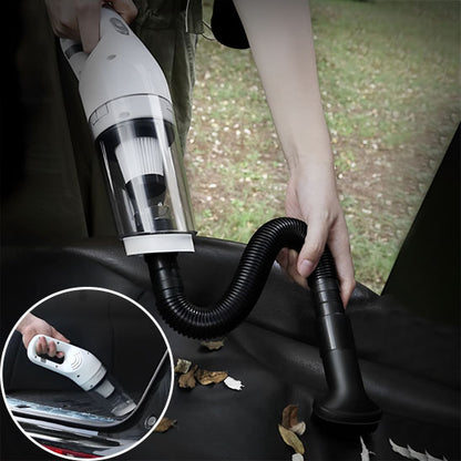 aspirateur pour voiture aspire dans les petits coins avec son tuyau et son filtre