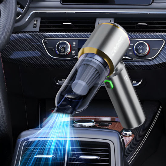 aspiration forte de l aspirateur pour voiture a batterie et avec filtre