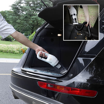 on nettoie bien le coffre de la voiture avec l aspirateur pour voiture 