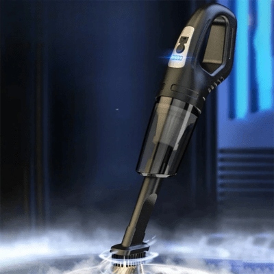 Aspirateur pour voiture sans fil 120 W aspirant un sol poussiéreux