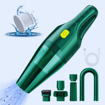 Aspirateur pour voiture sans fil | Portative Haute Puissance - Venirautomobile.com