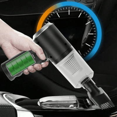 Aspirateur pour voiture sans fil | Souffleur Intégré & Charge USB - Venirautomobile.com